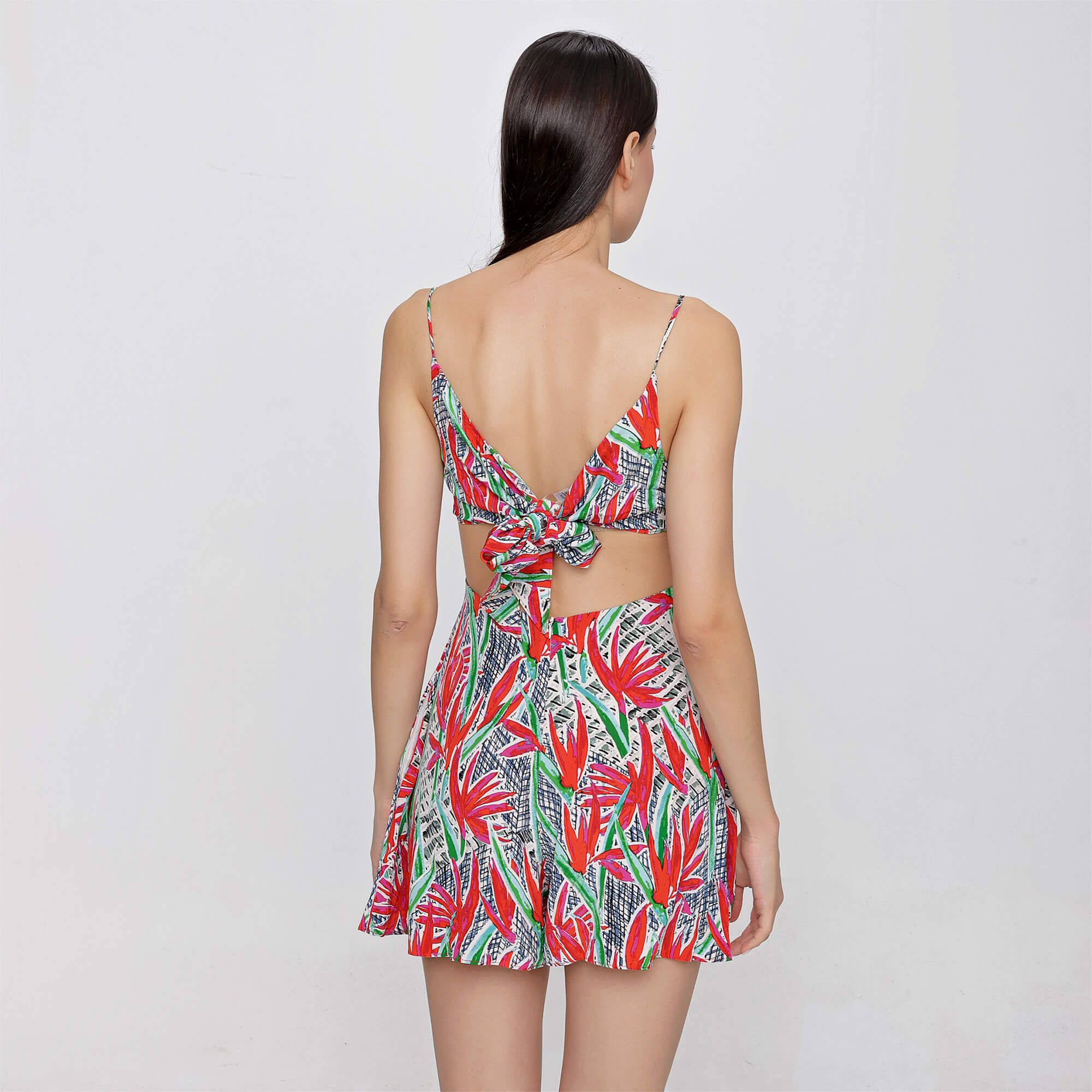 Kenzo - Multicolor Floral Mini Jumpsuit